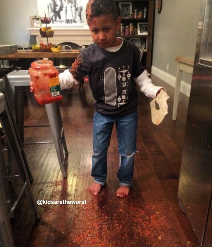 Kids Are The Worst - 50 Examples Of How Your Little Treasures Can Wreak Havoc In Your Home
