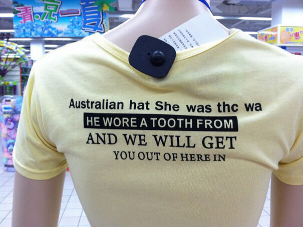 Poorly Translated Engrish T-Shirts In Asia - 30.