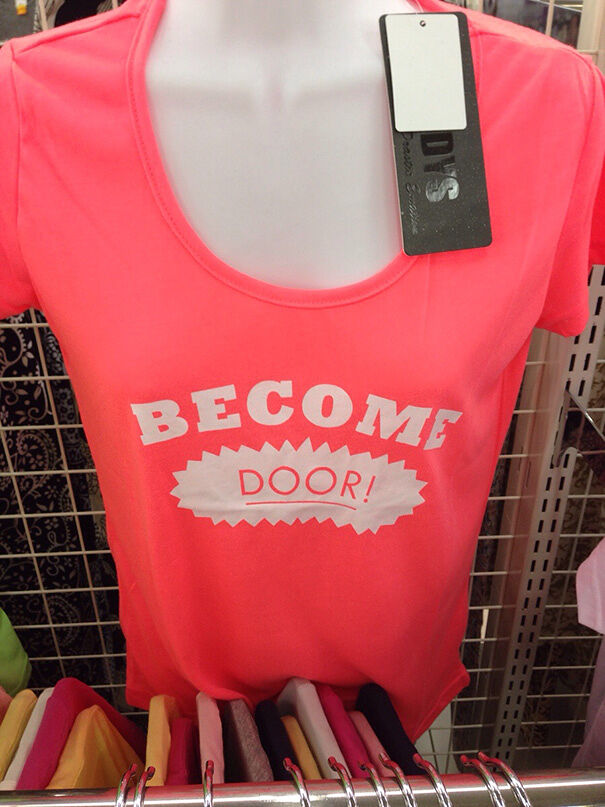 Engrish T-Shirts In Asia That Are Hilarious Translation Fails