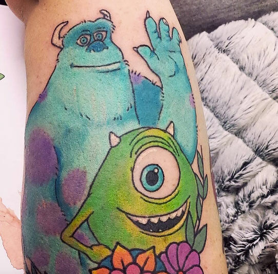 Themed Pixar Tattoo Creations 08.