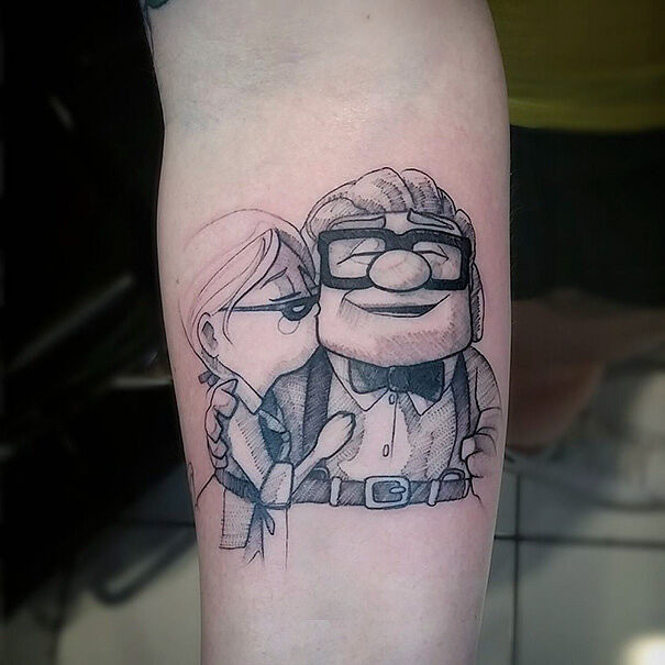 Themed Pixar Tattoo Creations 02.