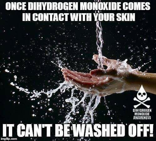 dihydrogen monoxide meme - 05