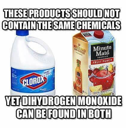 dihydrogen monoxide meme - 12