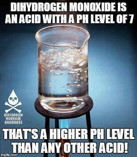 dihydrogen monoxide meme - 12