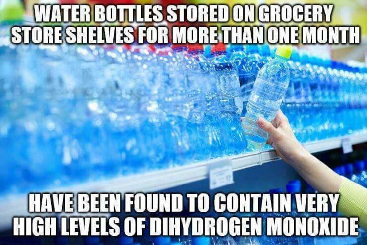 dihydrogen monoxide meme - 13