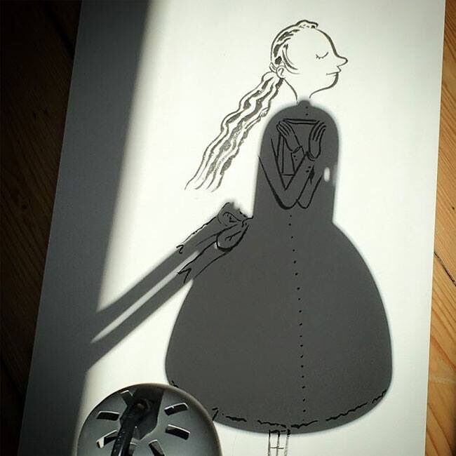 Belgium Artist Vincent Bal Shadow Art 11.