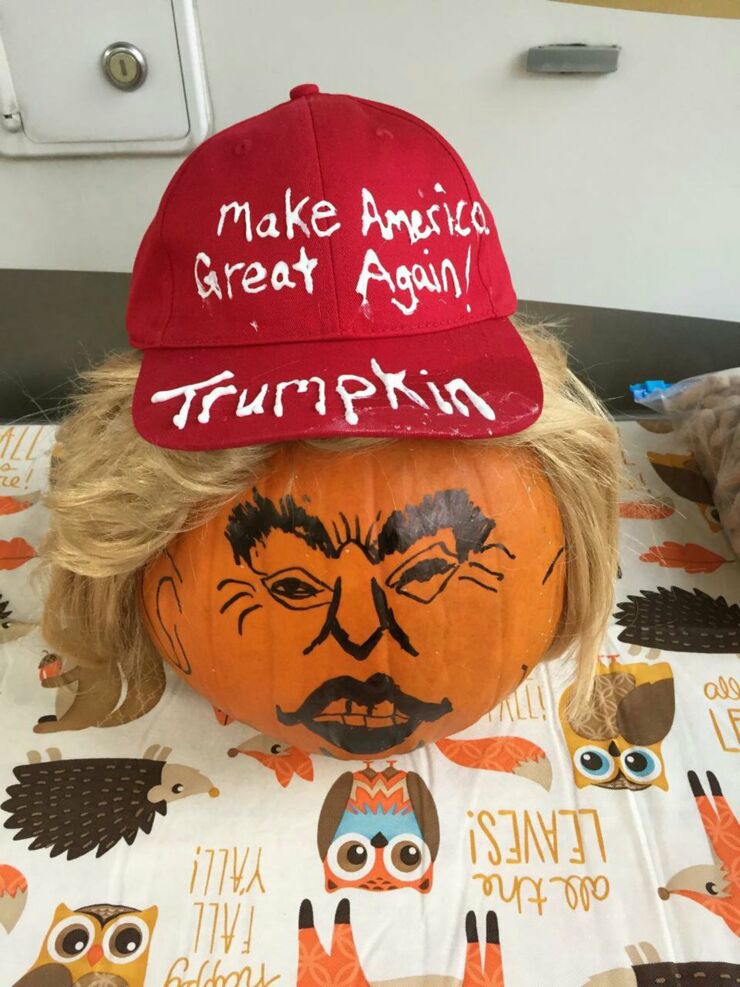 Trumpkins Will Your Halloween Pumpkins Look Scary 07.