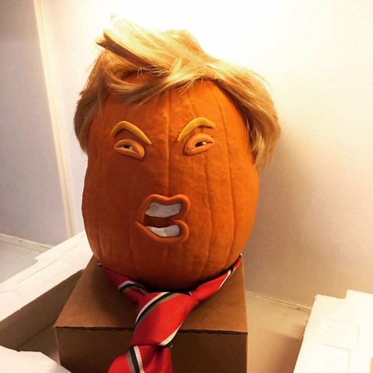 Trumpkins Will Your Halloween Pumpkins Look Scary 09.