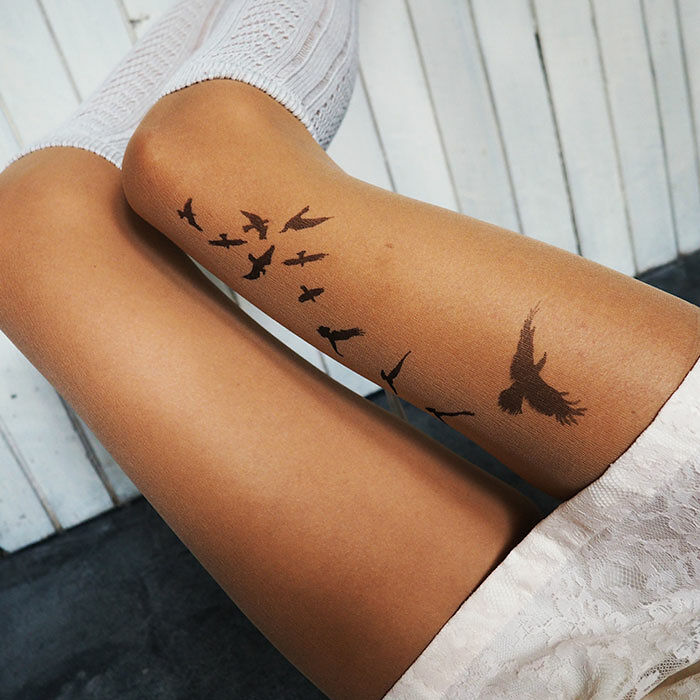 Tattoo Tights Make Your Legs Looked Inkied in the Coolest Way