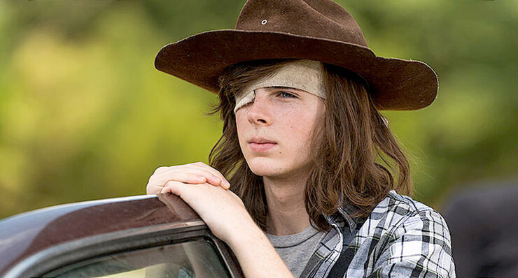 The Walking Dead Season 7 Carl.