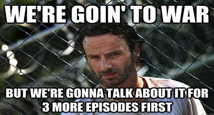 The Walking Dead Season 7 Memes.