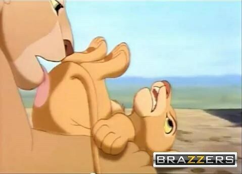 Inappropriate pictures The Lion King Simba.