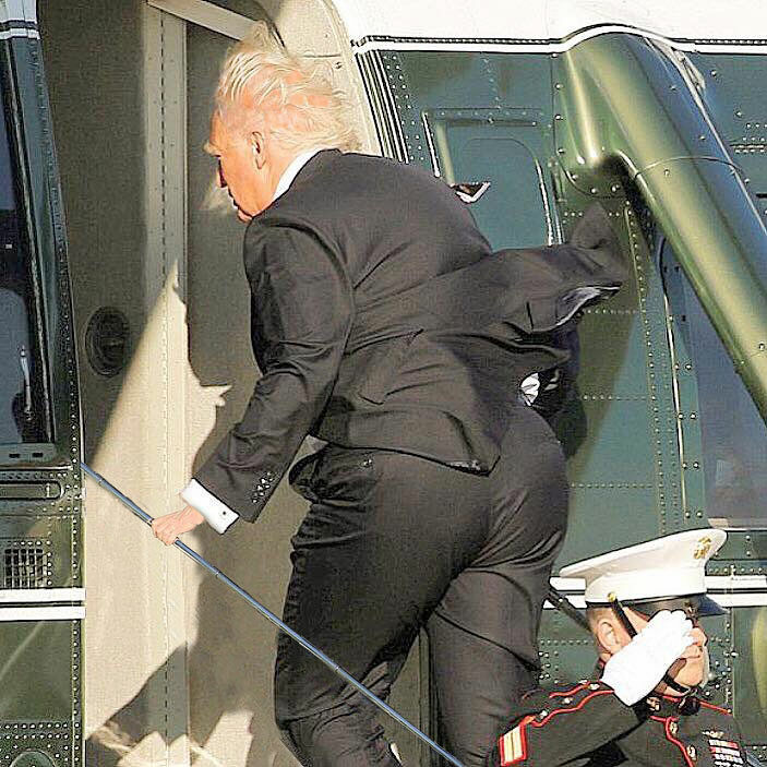 trump's butt 10.