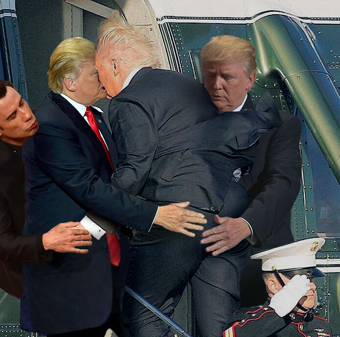 Cheeky Donald Trump Photoshop Battle Targets Trump's Butt