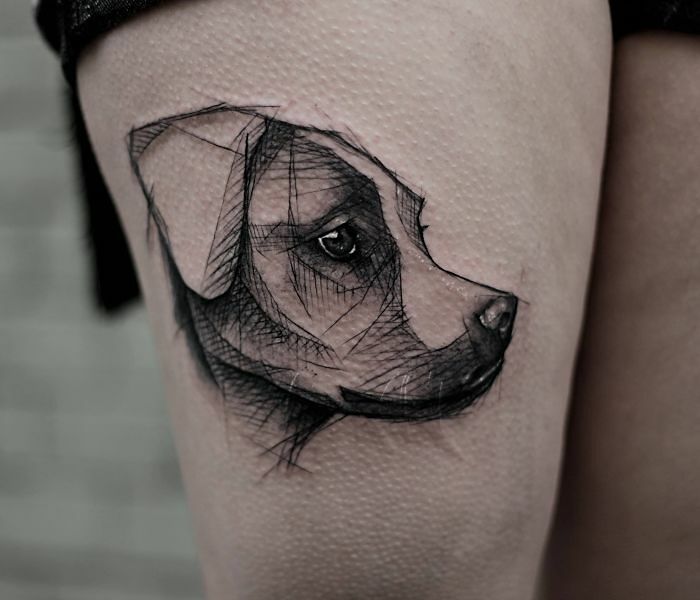 Dog Tattoos - 09.