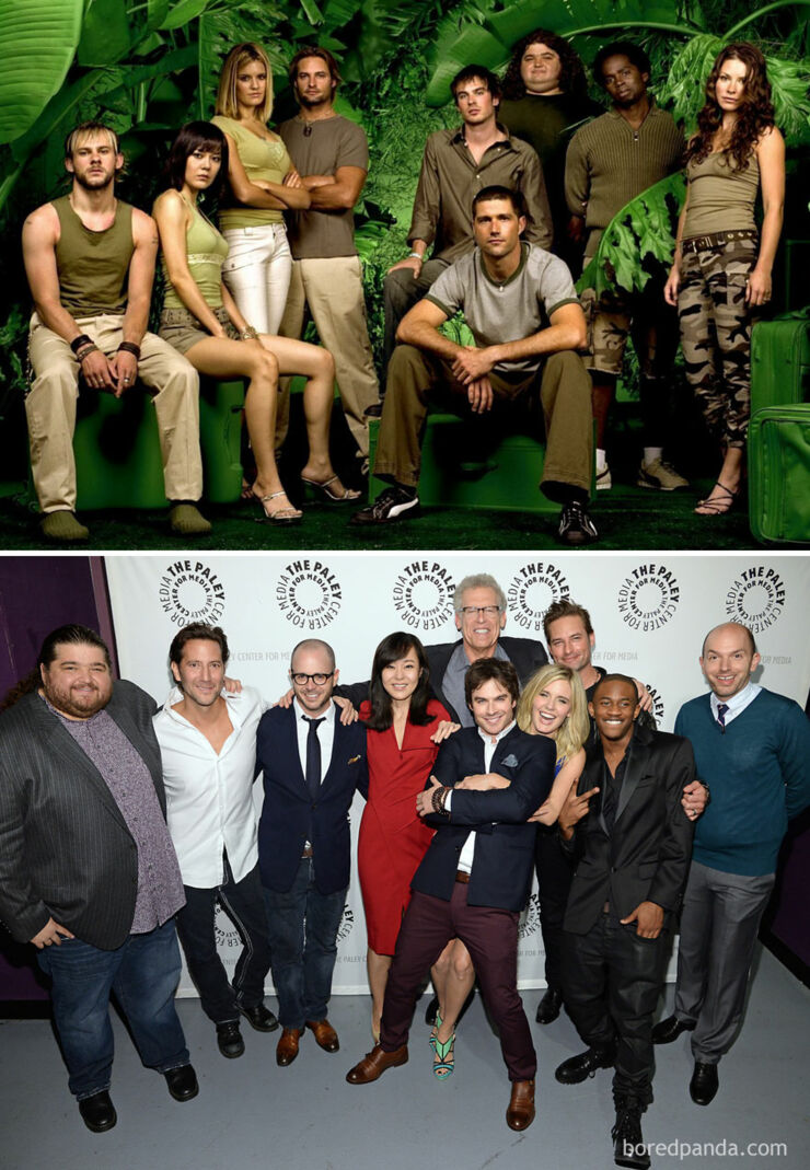Tv & Movie Cast Reunions - Lost- 2004 Vs. 2014
