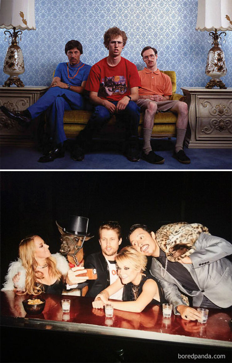 Tv & Movie Cast Reunions - Napoleon Dynamite- 2004 Vs. 2014