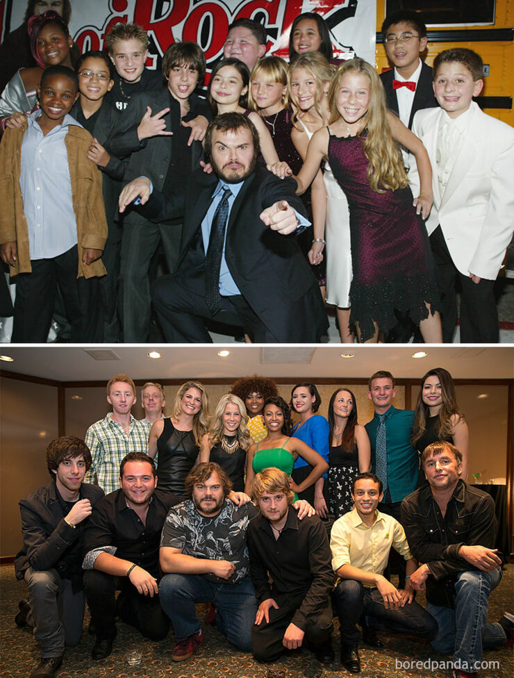 STv & Movie Cast Reunions - chool Of Rock- 2003 Vs. 2013