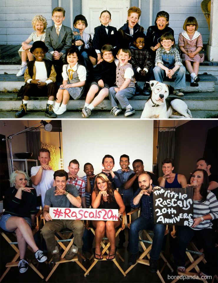 Tv & Movie Cast Reunions - The Little Rascals- 1994 Vs. 2014