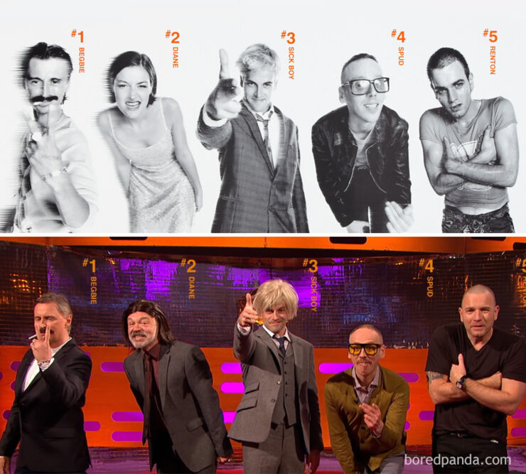 Tv & Movie Reunions - Trainspotting- 1996 Vs. 2017