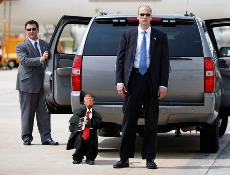 Tiny Trump Memes shrink Donald Trump to the size of a Child 08.