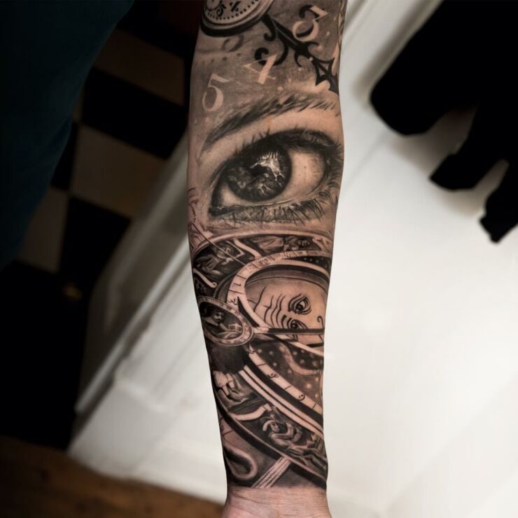 Amazing Sleeve Tattoos From The Mind of Artist Niki Norberg