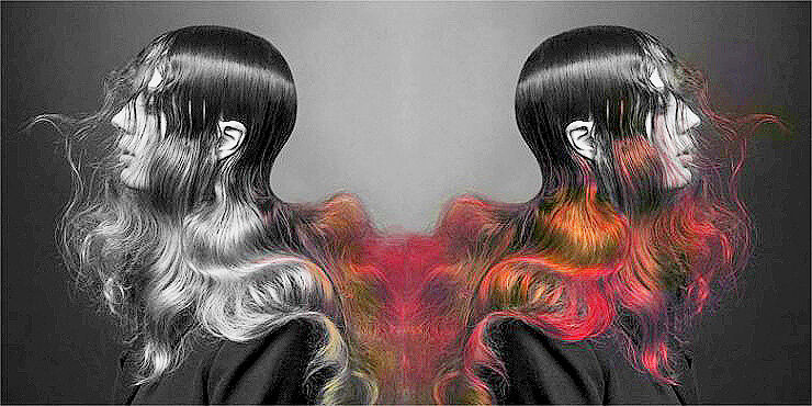 Insane Color Changing Hair Dye That Reacts To Temperature