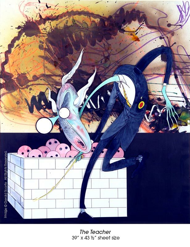 Gerald Scarfe pink floyd the wall - 08.