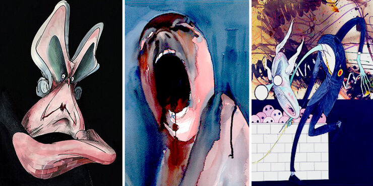 Pink Floyd The Wall - Gerald Scarfe Paintings To Go On Sale
