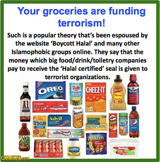 Your groceries are funding terrorism.