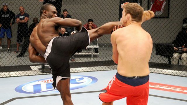 Seriously Brutal Spinning MMA Knockouts 02.