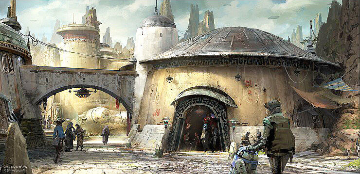 Disneyland Unveils More Disney Star Wars Land Details - 99.