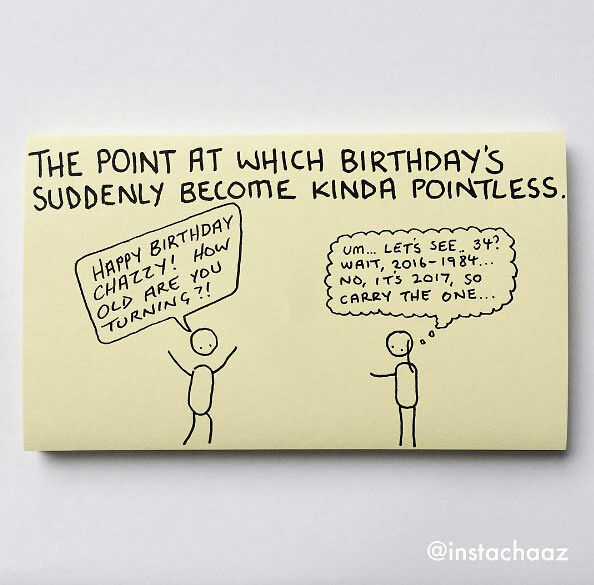 Chaz Hutton Creates Funny Sticky Notes Summarizing The Pains Of Adulthood - 02.