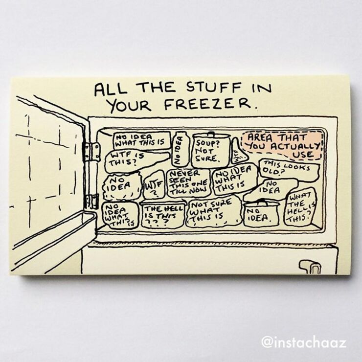 Chaz Hutton Creates Funny Sticky Notes Summarizing The Pains Of Adulthood 13.