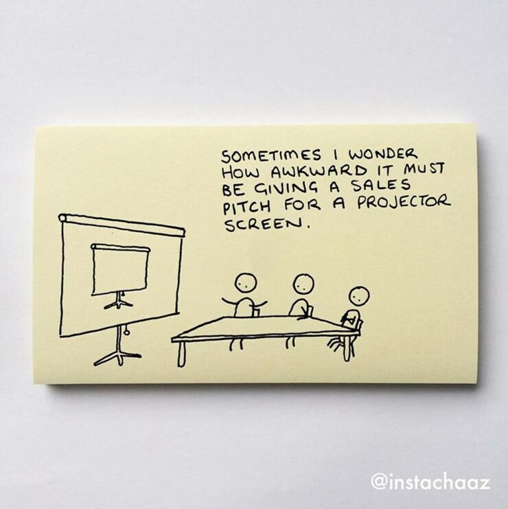 funny sticky notes