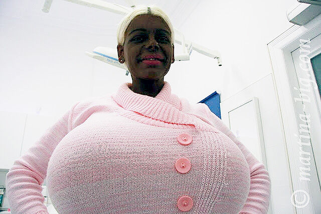 Martina Big The Tanning Addict Model largest boobs Tan 05.