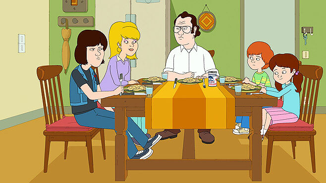 Netflix Originals F Is For Family.