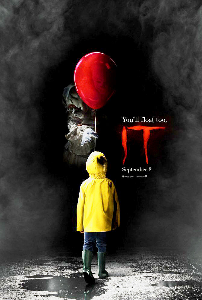 New IT Movie Trailer Gives Chilling Closer Look at Pennywise Poster.