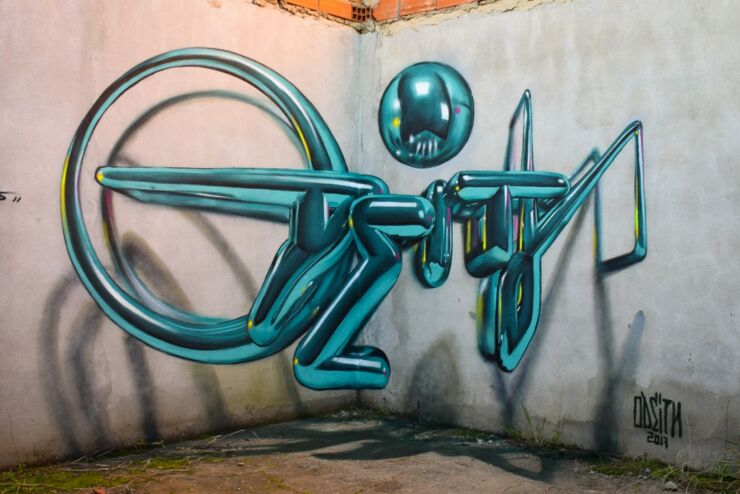 Sergio Odeith’s Anamorphic 3D Graffiti Letters 22.