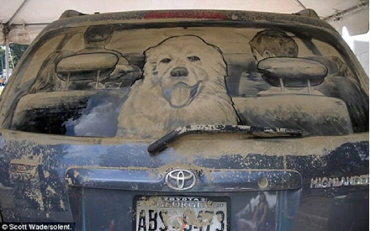 Dirty Car Art Scott Wade 02.