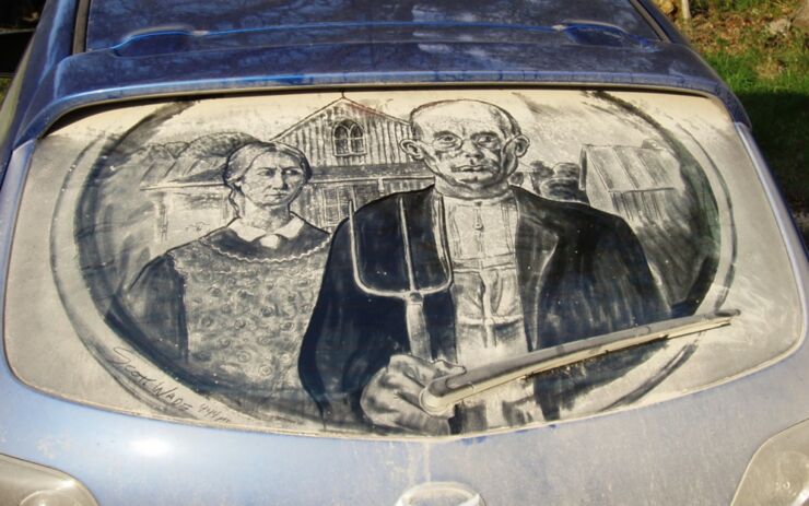 Dirty Car Art Scott Wade 12.