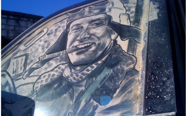 Dirty Car Art Scott Wade 13.