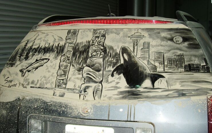 Dirty Car Art Scott Wade 05.