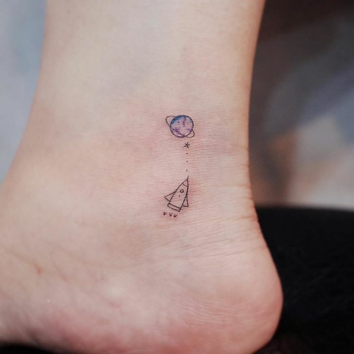 Discreet Tiny Tattoos 07.