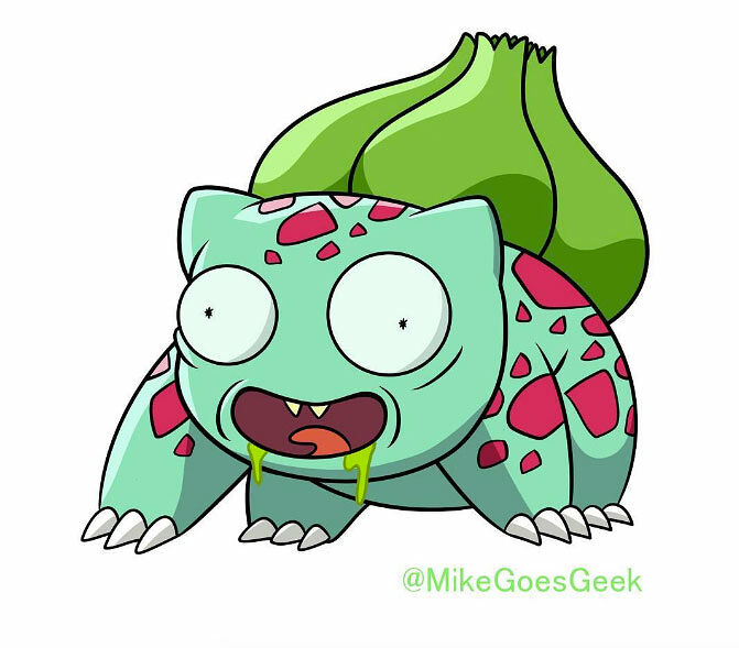 Rick And Morty Pokemon Mashups 03.