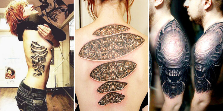 Biomechanical Tattoos  TrueArtists