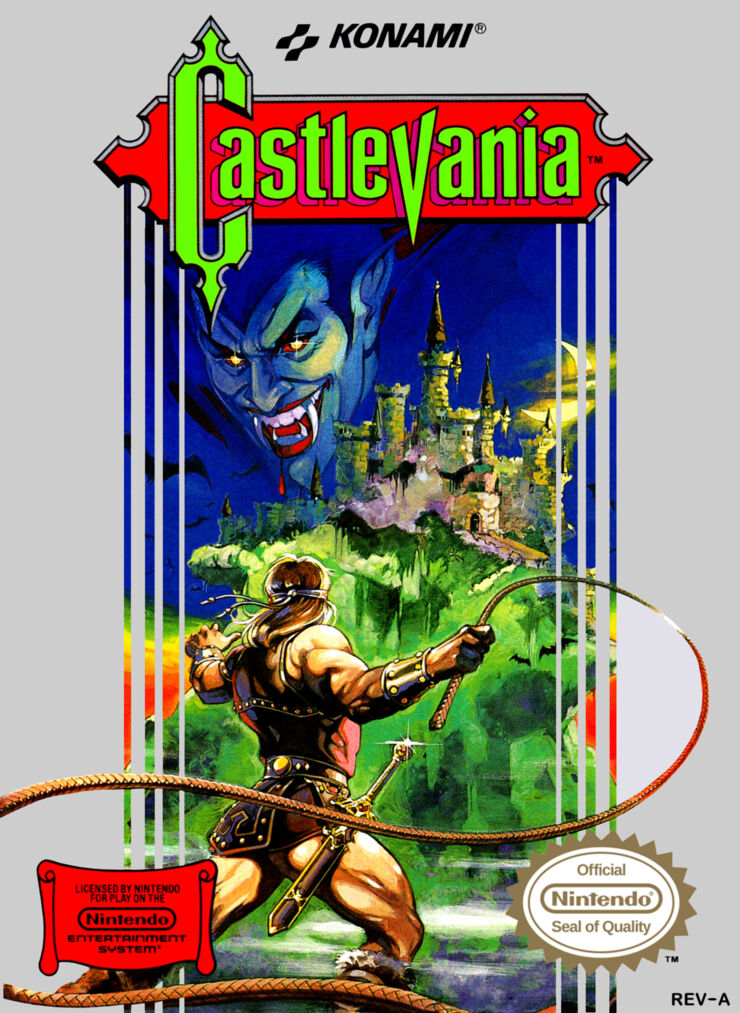 castlevania original cover art