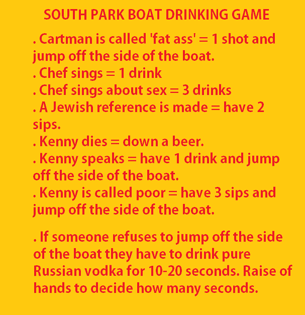 TV Show Drinking Games - 05