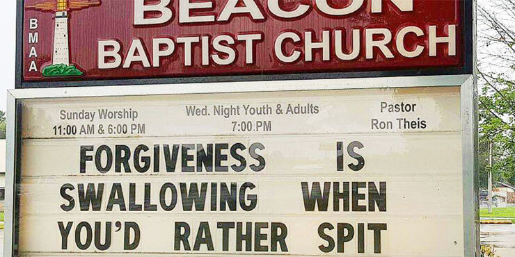 31 Funny Church Signs That Are So Hilarious It's Sinful