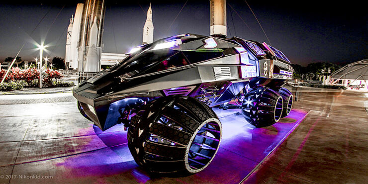 NASA Mars Rover Concept.